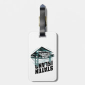 スタテンアイランドニューヨークフェリー ラゲッジタグ (裏面縦)