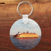 スタテンアイランドフェリーのキーチェーン キーホルダー (正面)