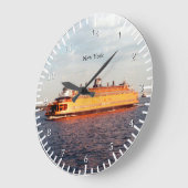 スタテンアイランドフェリー時計 ラージ壁時計 (傾斜)