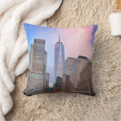 スタテンアイランドフェリーNYCからバッテリーパーク クッション (ブランケット)