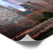 スタテンアイランドフェリーNYCからバッテリーパーク ポスター (角)