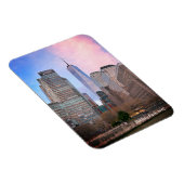 スタテンアイランドフェリーNYCポストカードからバッテリーパーク マグネット (右側)