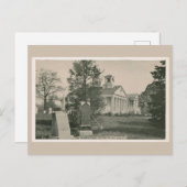 スタテンアイランドNYニュードープモラヴィア教会 ポストカード (正面/裏面)