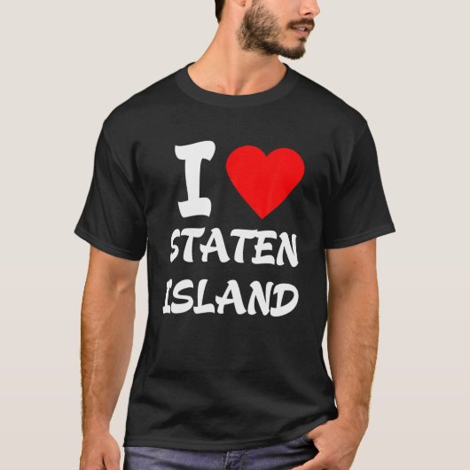 スタテン島が大好き Tシャツ (正面)