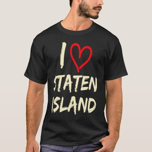 スタテン島が大好き Tシャツ (正面)