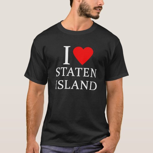 スタテン島が大好き Tシャツ (正面)