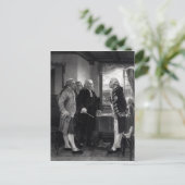 スタテン島での平和会議 ポストカード (スタンド正面)