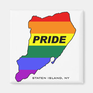 スタテン島のゲイPride2 マグネット