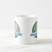 スタテン島のマグ コーヒーマグカップ (中央)