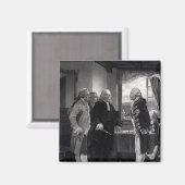 スタテン島の平和会議 マグネット (正面/裏面)