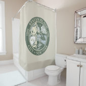 スタテン島国旗（ニューヨーク市特別区） シャワーカーテン (インサイチュ)