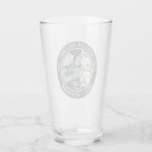 スタテン島国旗(ニューヨーク市特別区) タンブラーグラス (裏面)