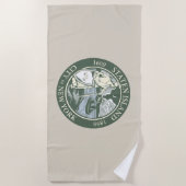 スタテン島国旗(ニューヨーク市特別区) ビーチタオル (正面)