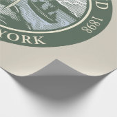 スタテン島国旗（ニューヨーク市特別区） ラッピングペーパー (角)