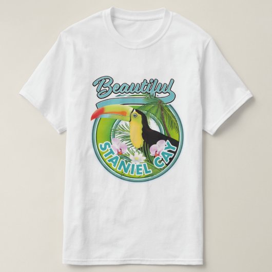スタニエルケイ旅行ロゴ Tシャツ (デザイン正面)