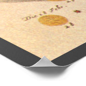 スタニスラフ・ルビエニエツキによるヴィンテージ天文学、彗星 ポスター (角)