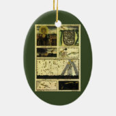 スタニスラフ・ルビエニエツキによる『天文劇場』に掲載の彗星, スタニスラフ・ルビエニエツキ セラミックオーナメント (裏面)