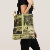 スタニスロー・ルビエッキによる劇場彗星 トートバッグ (クローズアップ)