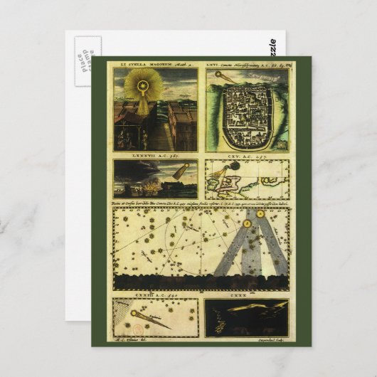 スタニスロー・ルビエッキによる劇場彗星 ポストカード (正面/裏面)