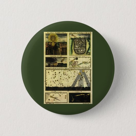 スタニスロー・ルビエッキによる劇場彗星 缶バッジ (正面)