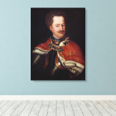 スタニスローIレズチンスキ キャンバスプリント (インサイチュ (ウッドフロア))