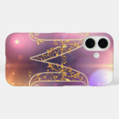 スタニング トランスペアレント レターM Case-Mate iPhoneケース (裏面 (横))