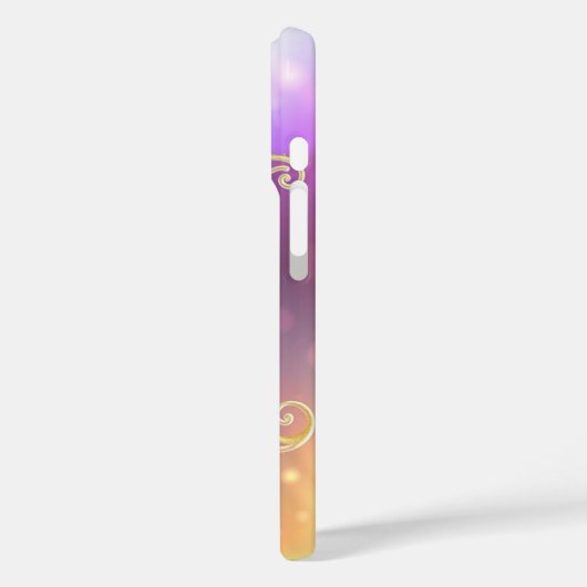 スタニング トランスペアレント レターM Case-Mate iPhoneケース (裏面 / 左)