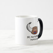 スタバンゲルノルウェーのバイキングの帽子 モーフィングマグカップ (正面右)