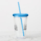 スタバンジェノルウェービューティフルストリートスケープスケッチ アクリルタンブラー (左)
