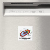 スタフのみ(原核健康医学ユーモア) マグネット (インサイチュ (食洗機))