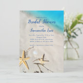 スタフィッシュインザサンドビーチブライダルシャワー 招待状 (スタンド正面)