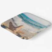 スタフィッシュオンザサンディビーチ紙プレート ペーパープレート (傾斜あり)