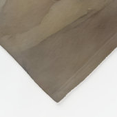 スタフィー犬ポートレート フリースブランケット (角)