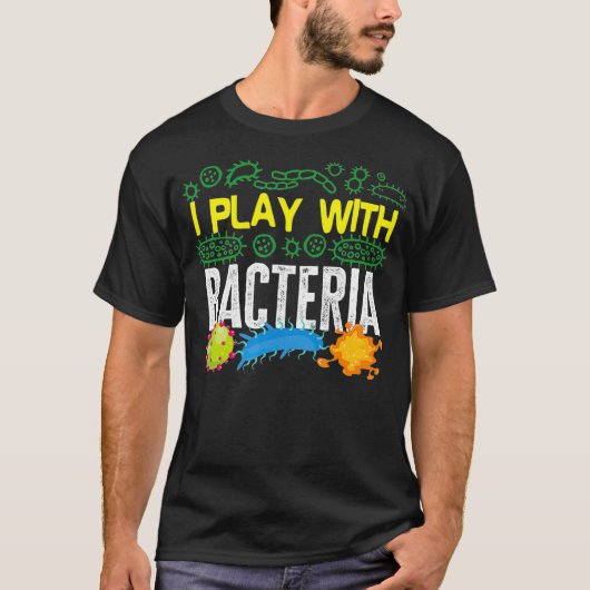 スタフIとの微生物学遊者 Tシャツ (正面)