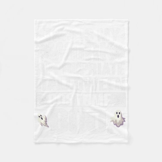 スタブアループスホラーシリアルボックスハロウィンキラーBr フリースブランケット (正面)