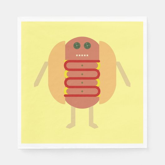 スタブリルウインナソーセージ スタンダードランチョンナプキン (正面)