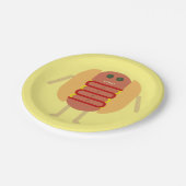 スタブリルウインナソーセージ ペーパープレート (アングル)