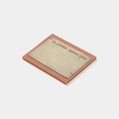 スタプル付き錆男らしびタンカスタムポストイット ポストイット (アングル)