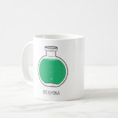 スタミナの一服: +100 コーヒーマグカップ (正面左)