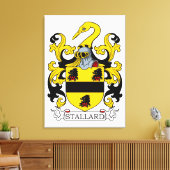 スタラードコート・オブ・アームズ キャンバスプリント (インサイチュ (リビング))