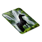 スタリオンと滝 マグネット (右側)