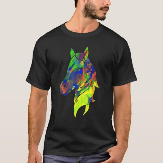 スタリオンの生き物馬 Tシャツ (正面)