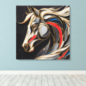 スタリオンカラフルスピリット キャンバスプリント (インサイチュ (ウッドフロア))