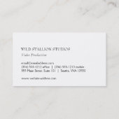 スタリオングレーの背景 名刺 (裏面)