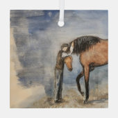 スタリオンコレクションの運命… ガラスオーナメント (裏面)