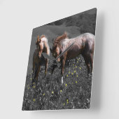 スタリオンスパー スクエア壁時計 (傾斜)