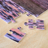 スタリオンランニングホームアットサンセットオンランチ ジグソーパズル (側面)