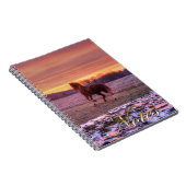 スタリオンランニングホームアットサンセットオンランチ ノートブック (右側)