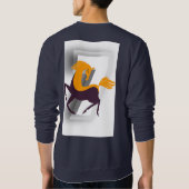 スタリオン7：運動の強さ スウェットシャツ (裏面)