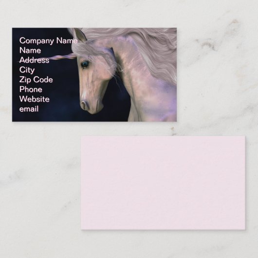 スタリオン 名刺 (正面/裏面)